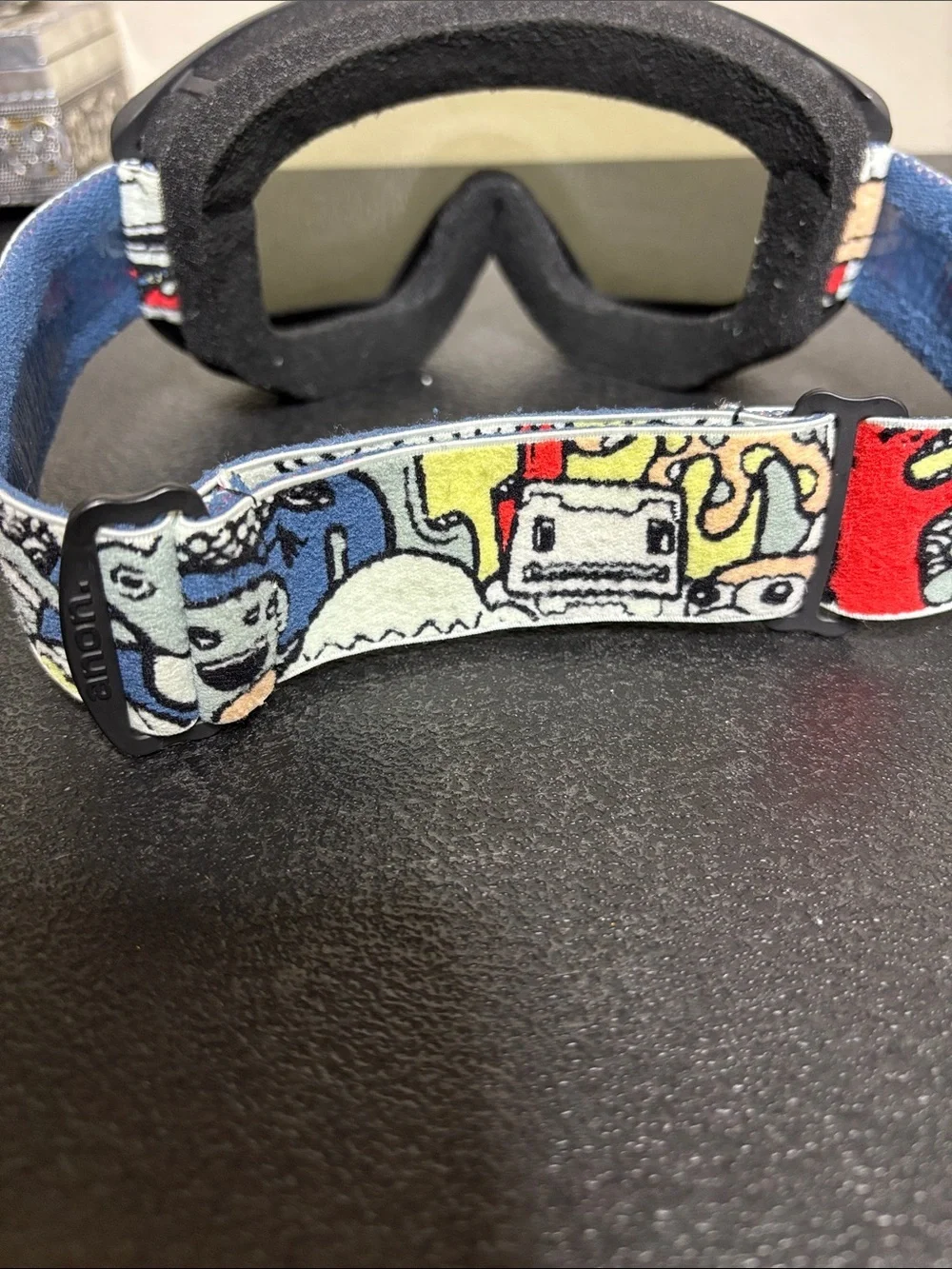 Kids Anon Relapse Jr. Matte Gray Snow/Ski Goggles Smoke Lens + MFI